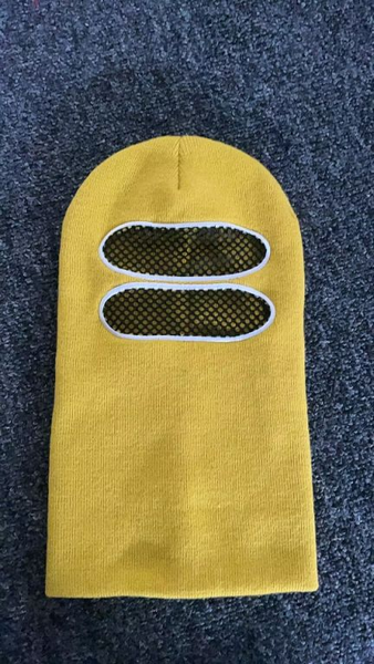 Yellow Rager Ski Mask